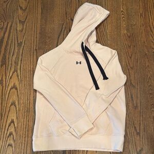 Under Armour womens hoodie. XS. Cotton. Light pink color
